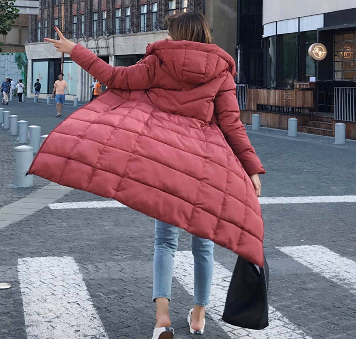 Coral hot sale winter coat